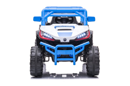 Tamco 12V Kids Electric Ride-On Car with Remote Control, Swing Mode and LED Lights – Blue