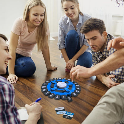 Crazy letter games, fast-paced family board games, puzzle toys
