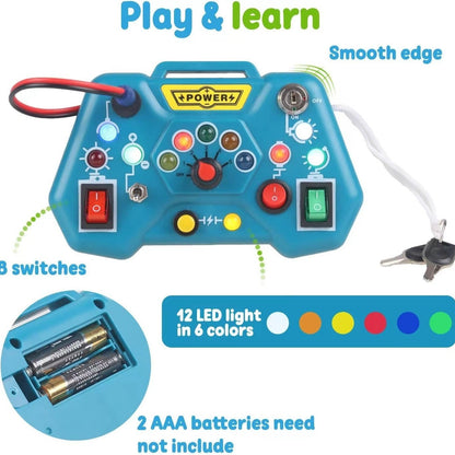 Montessori early childhood education toy Huarongdao LCD display puzzle game machine thinking