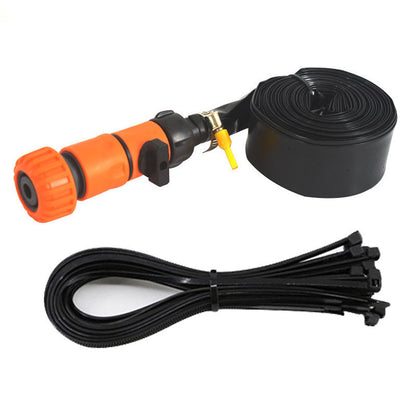Trampoline Splash Sprinkler-Backyard Water-Misting Hose